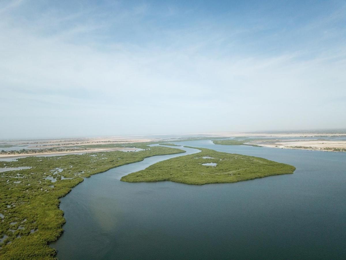 Le Pelican Du Saloum Sine-Saloum Bagian luar foto