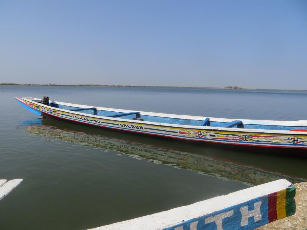 Le Pelican Du Saloum Sine-Saloum Bagian luar foto